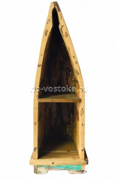 картинка Лодка стеллаж 122*37*30 см, дерево тик  от магазина Восточные сувениры