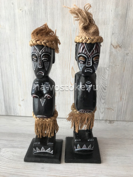 картинка Аборигены 33 см  набор из 2-х дерево албезия от магазина Восточные сувениры