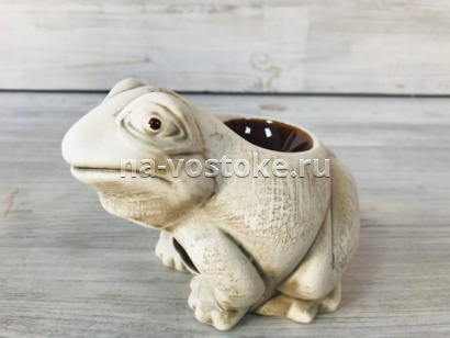 картинка Аромалампа Лягушка 10 см, керамика от магазина Восточные сувениры