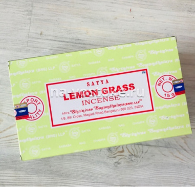 картинка Аромапалочки Лемонная трава 15 гр, упаковка 12 шт  от магазина Восточные сувениры