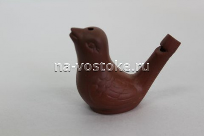 картинка Птичка свистулька Соловей керамика  от магазина Восточные сувениры