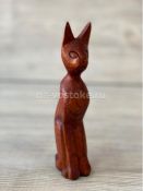 Кошка 18 см, дерево суар