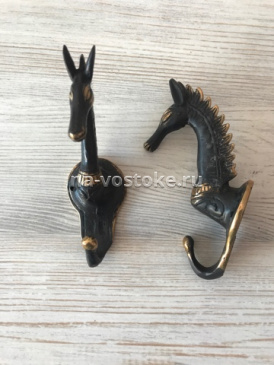 картинка Лошадь крючек 13  см, бронза от магазина Восточные сувениры