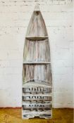 Лодка бар 193*50*30 см, дерево албезия