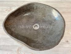 Раковина из речного камня