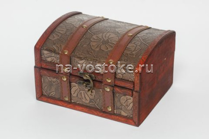 картинка Шкатулка 18*14*11 см, дерево  от магазина Восточные сувениры