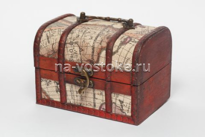 картинка Шкатулка 15*10,5*10,5 см дерево  от магазина Восточные сувениры