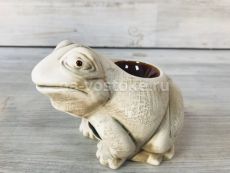 Аромалампа Лягушка 10 см, керамика