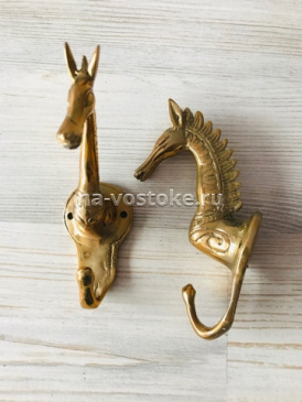 картинка Лошадь крючек 13 см, бронза от магазина Восточные сувениры
