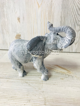 картинка Слон  14*12,5 см, мраморная крошка от магазина Восточные сувениры