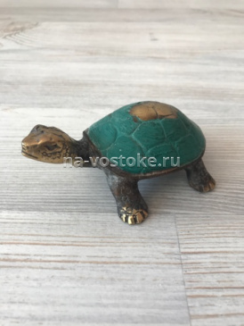 картинка Черепаха 10*4,5*7 см, бронза от магазина Восточные сувениры