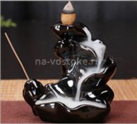 Подставка  под стелющиеся благовония 9 см, керамика