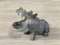 Бегемотик 7*10 см, мраморная крошка