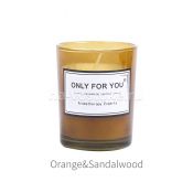 Свеча ароматическая апельсин и сандал, 5,2*6,2 см