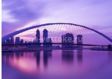 Картина мост  63*63 см, микровелюр