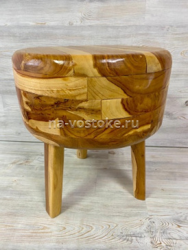 картинка Столик- табуретка из тика 46*40 см  от магазина Восточные сувениры