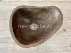 Раковина из речного камня